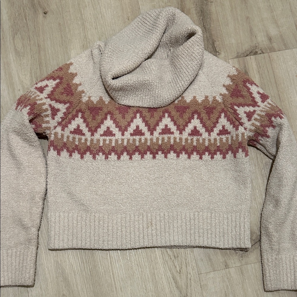 Ruby Moon Beige and Pink Geometric
Sweater Size M - Picture 2 of 8